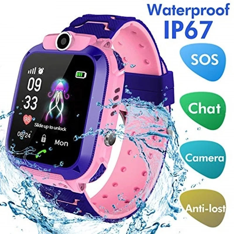 Smartwatch Watches Gift For Girls - 2G Smart Watch voor kinderen SOS-oproep