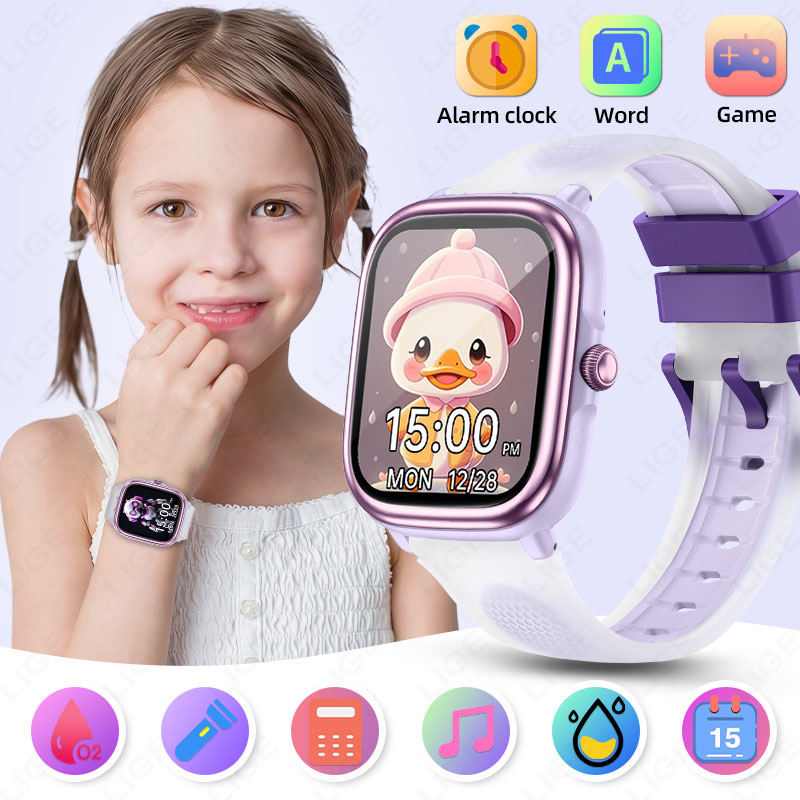 Smartwatch Watches Gift For Girls - LIGE Kids Smart Watch 1.83 inch