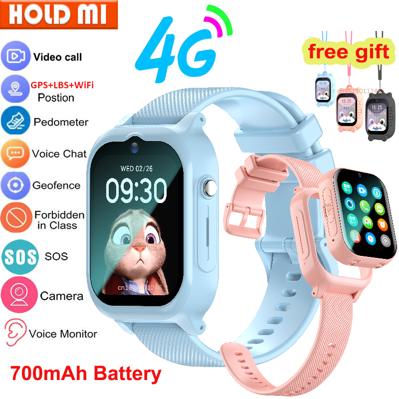 Smartwatch Watches Gift For Girls - Smart Watch Kinderen 4G GPS WIFI