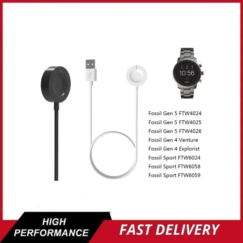 Fossil Watches Smartwatch Charger - Voor compatibel voor Fossil GEN 4e