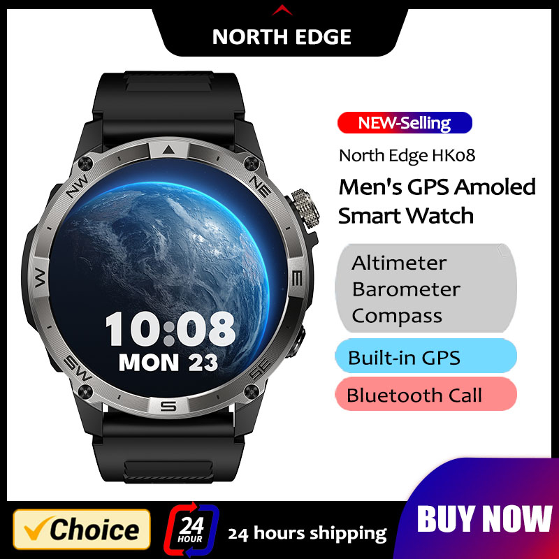 Altimeter Compass Watch - NORTH EDGE GPS Sport Smart Watch