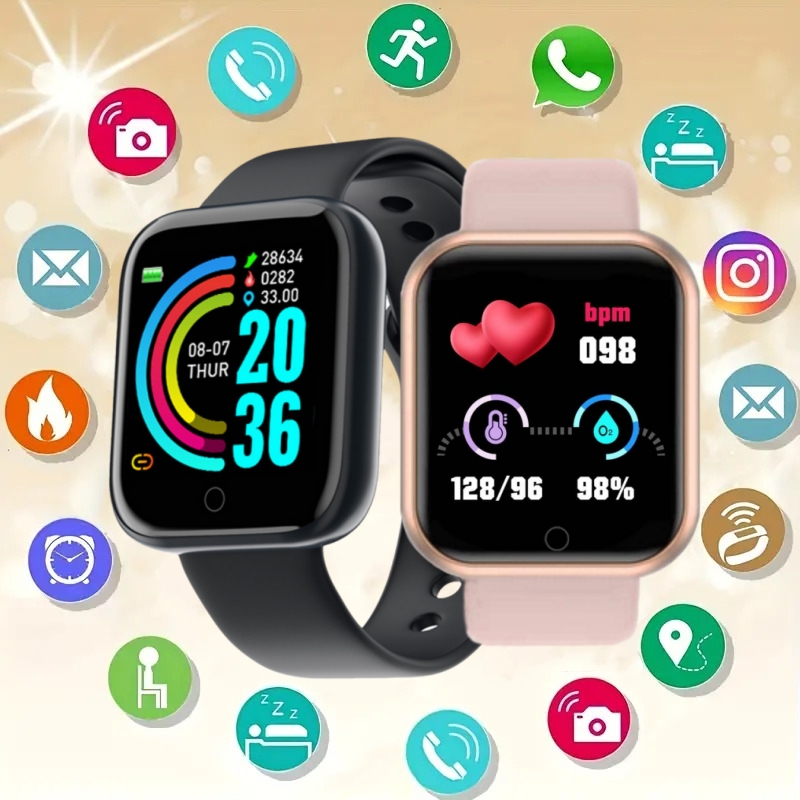 Smartwatch Watches For Men Digital - Smart Watch Bericht Herinner Muziek Controle