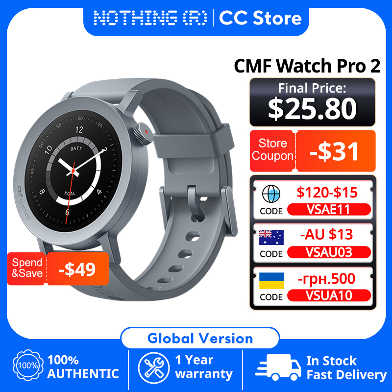 Smartwatch Noise Watches - Globale versie Nothing CMF Watch Pro