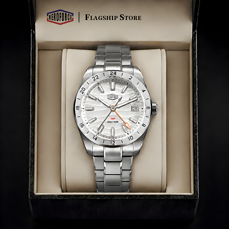 Timex Watches Smartwatch - HEROFORCE Saffier waterdicht quartzhorloge Heren High-end