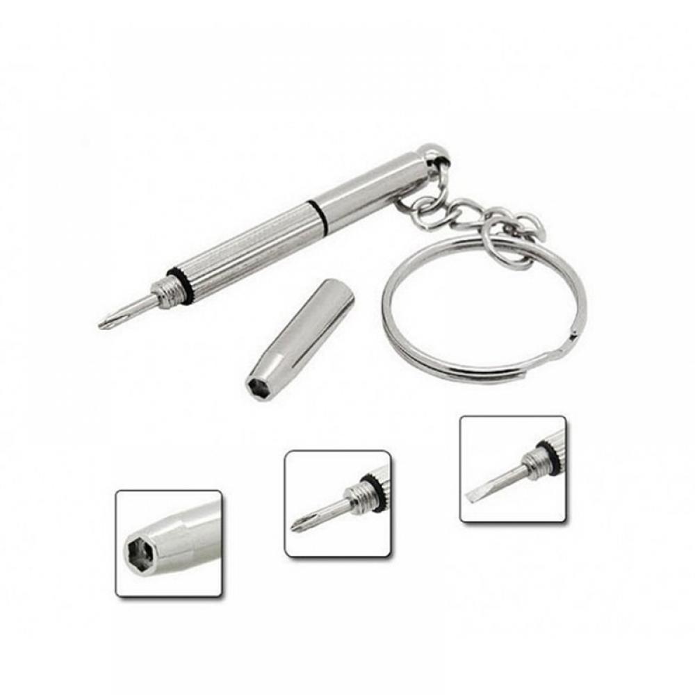 Watchmaker Screwdriver - Draagbare 3-in-1 schroevendraaier lenzenvloeistof zonnebril horlogereparatie