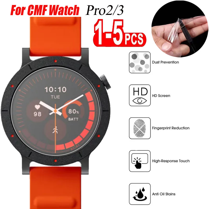 Smartwatch Nothing Watches - Screenprotector Hydrogelfilm voor CMF By Nothing