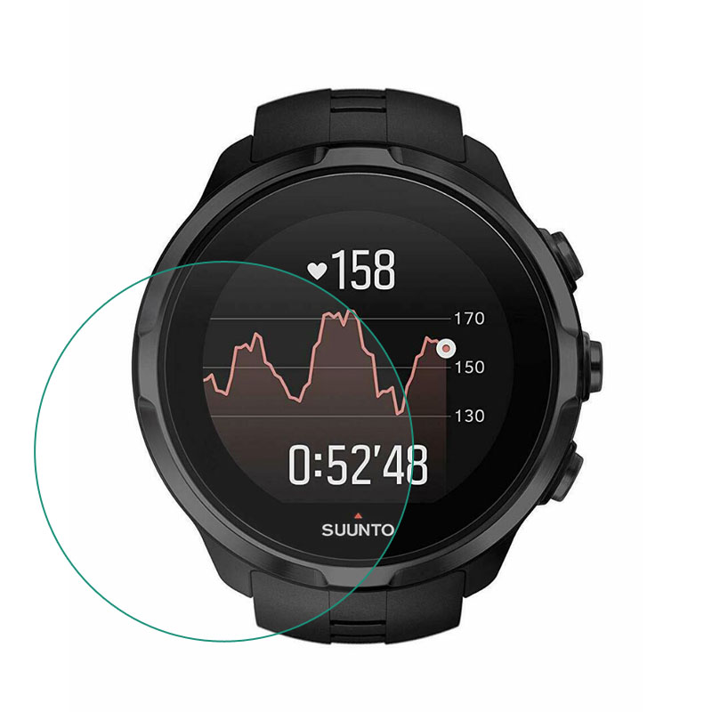 Smartwatch English - Beschermfolie van gehard glas Heldere beschermkap