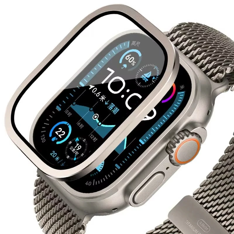 Smartwatch Watches For Men - Gehard glas voor Apple Watch Ultra