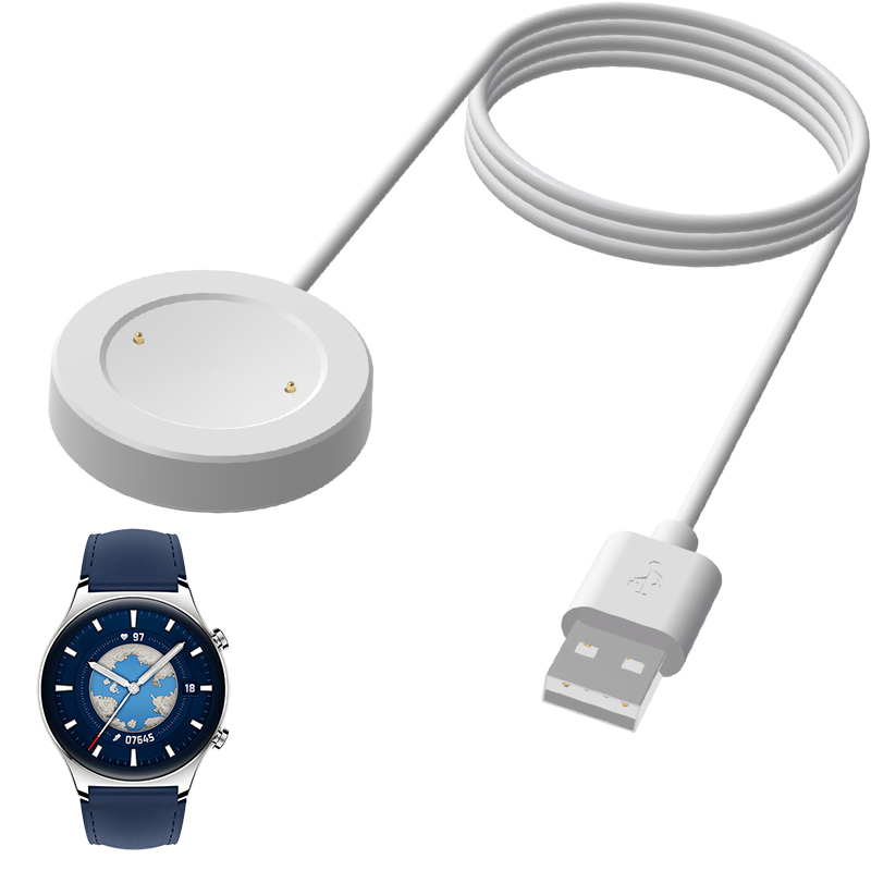 Smartwatch English - Smartwatch Dock Charger Adapter USB-oplaadkabel Power