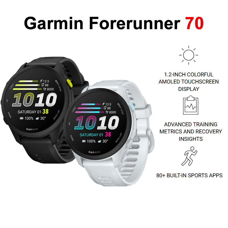 Timex Watches Smartwatch - Garmin Forerunner 70 Tot 13 dagen