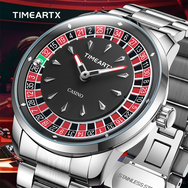 Smartwatch Luxury Watches For Men - TIMEARTX Gloednieuwe luxe quartzhorloges Man Europese