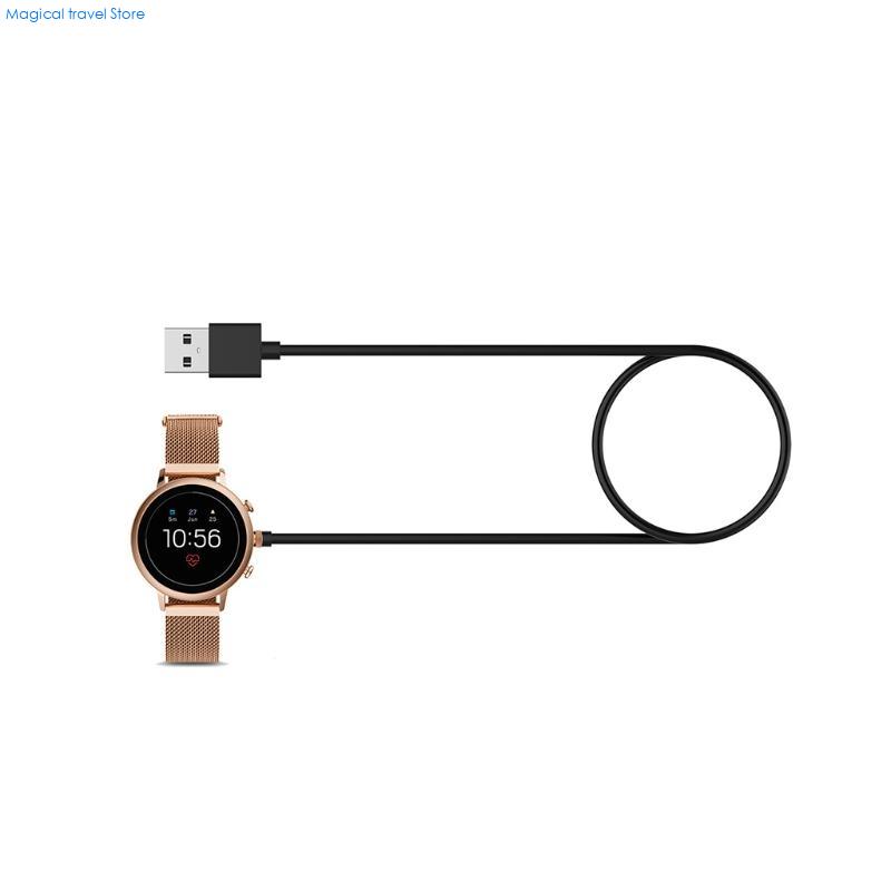 Fossil Watches Smartwatch Charger - N2UB USB-oplaadkabel Dockbeugel Basislader Adapter Opladen