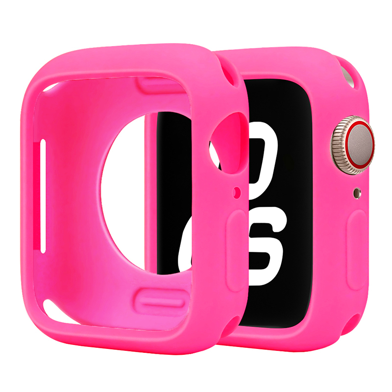 Iwatch Smartwatch Series 7 - Zachte siliconen hoes voor Apple Watch