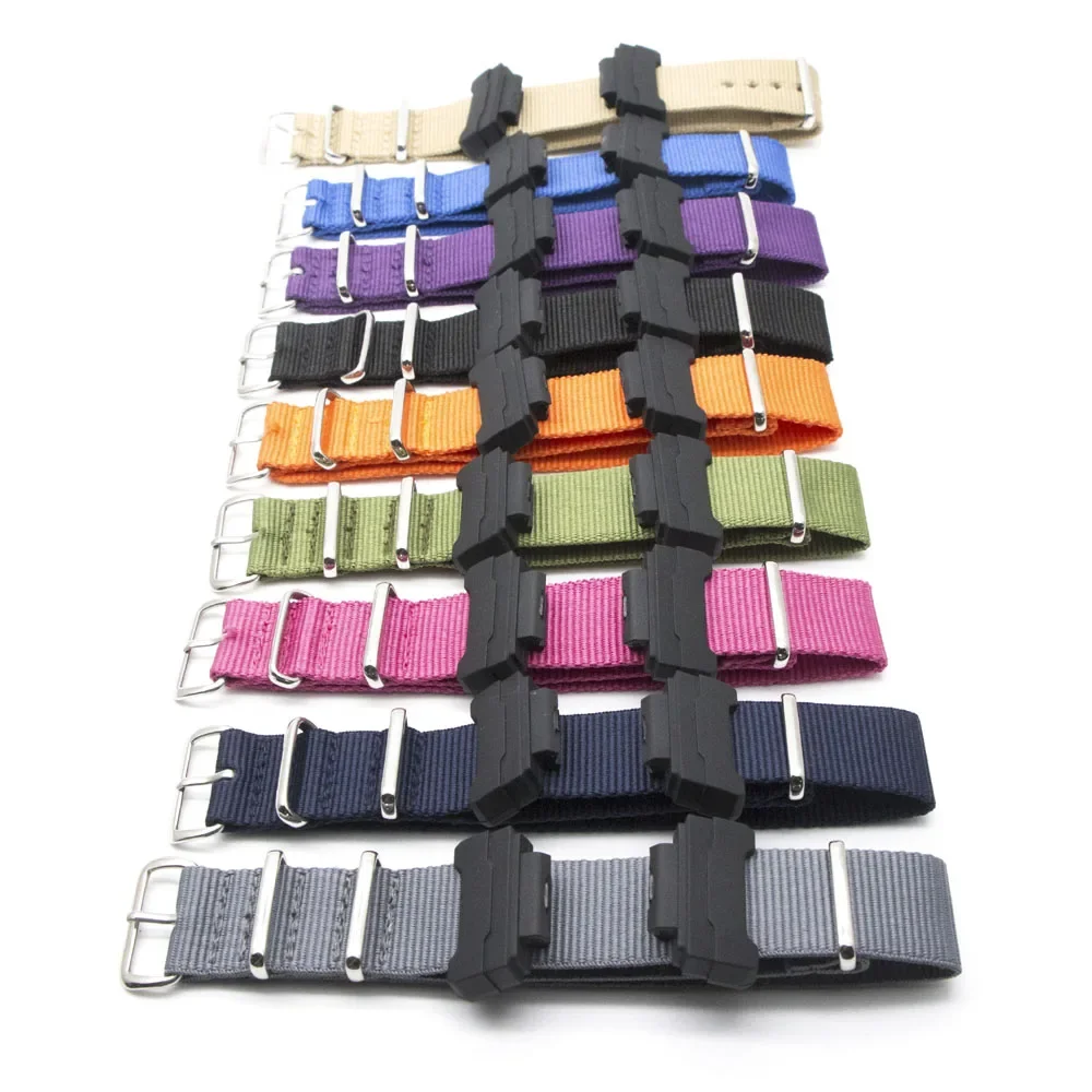 Casio Watches Smartwatch - Gestreepte Horlogeband Voor Casio G Schokvervanging
