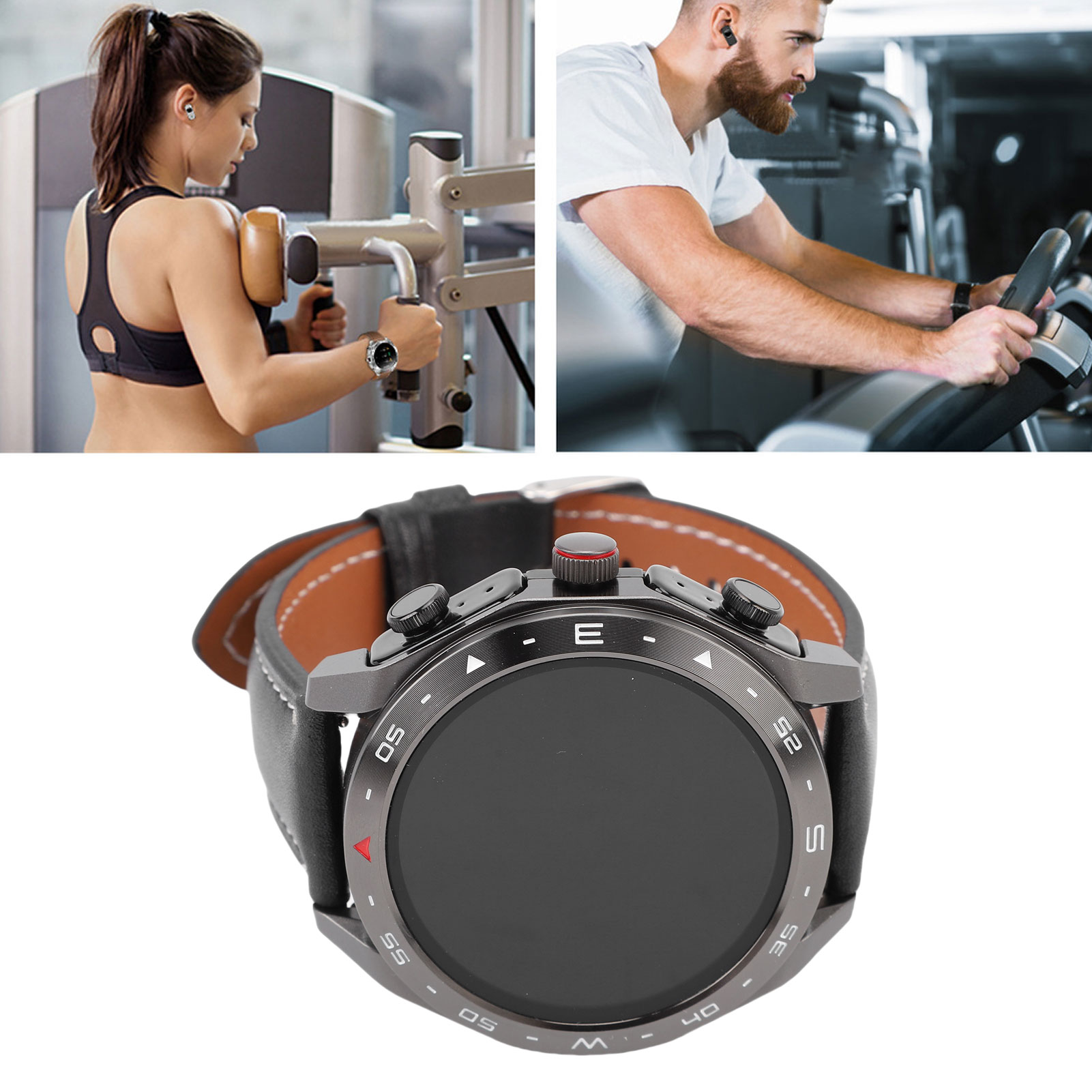 Smartwatch Noise Watches - Smartwatch met herinneringsfunctie voor inactiviteit, weersvoorspelling,