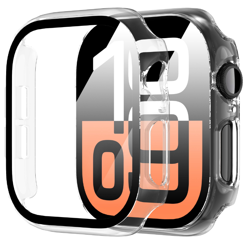 Gehard glas + behuizing voor A - Iwatch Smartwatch Series 7 recensie en prijs