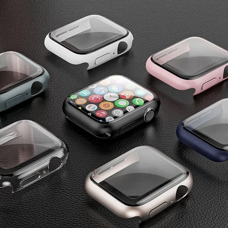 Gehard glas + cover voor Apple - Iwatch Smartwatch Series 7 recensie en prijs
