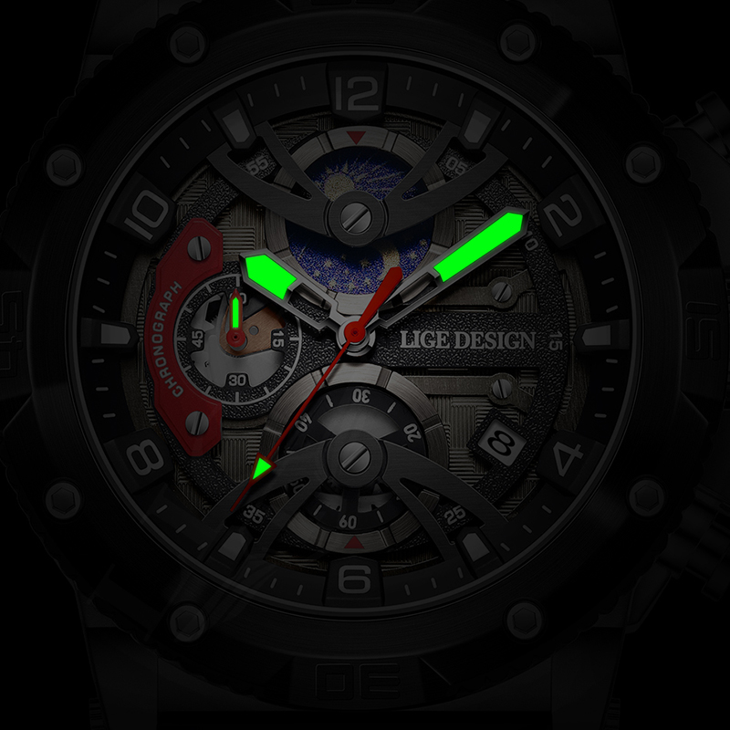 LIGE Topmerk Luxe Herenhorloge - Smartwatch Branded Watches For Men recensie en prijs