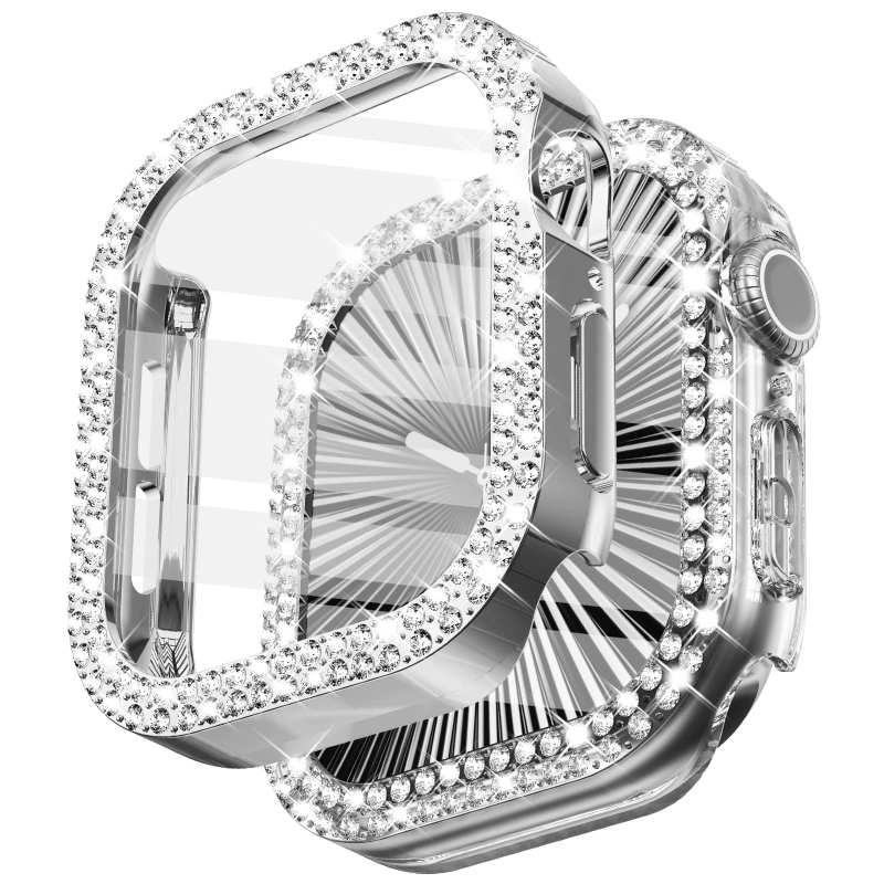 Diamond Cover Voor Apple Watch - Iwatch Smartwatch Series 7 recensie en prijs