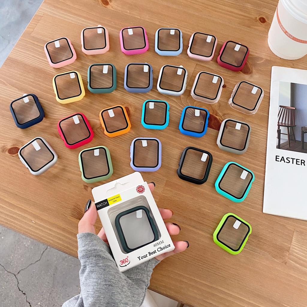 Gehard glas + behuizing voor A - Iwatch Smartwatch Series 7 recensie en prijs