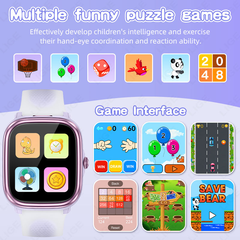 LIGE Kids Smart Watch 1.83 inc - Smartwatch Watches Gift For Girls recensie en prijs