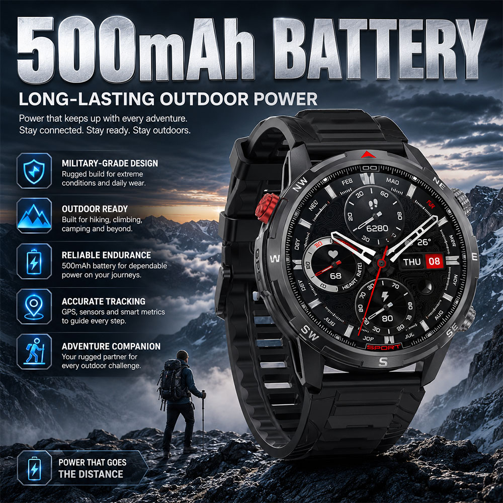 Multifunctionele sport-GPS-sma - Altimeter Compass Watch recensie en prijs
