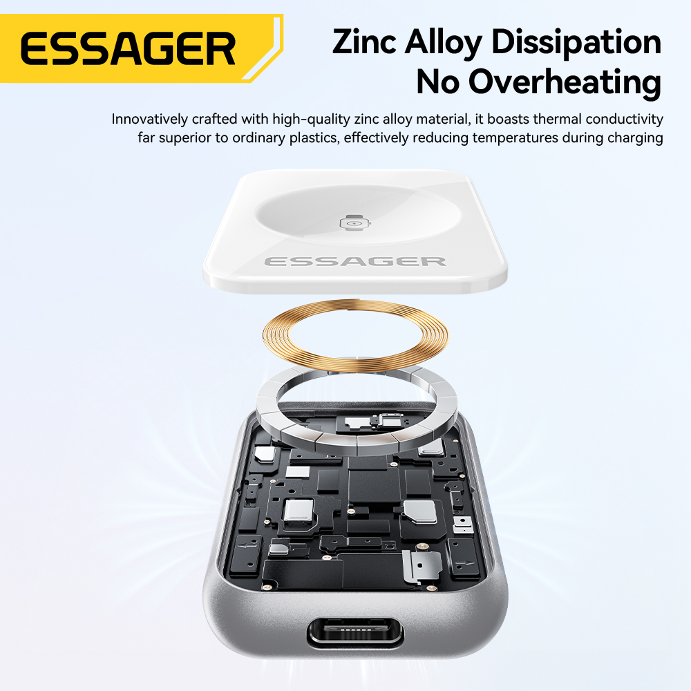 Essager 5W magnetische draadlo - Iwatch Smartwatch Series 7 recensie en prijs