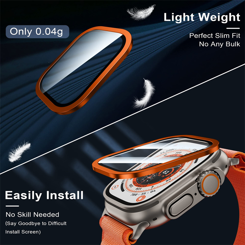 Gehard glas voor Apple Watch U - Smartwatch Watches For Men recensie en prijs