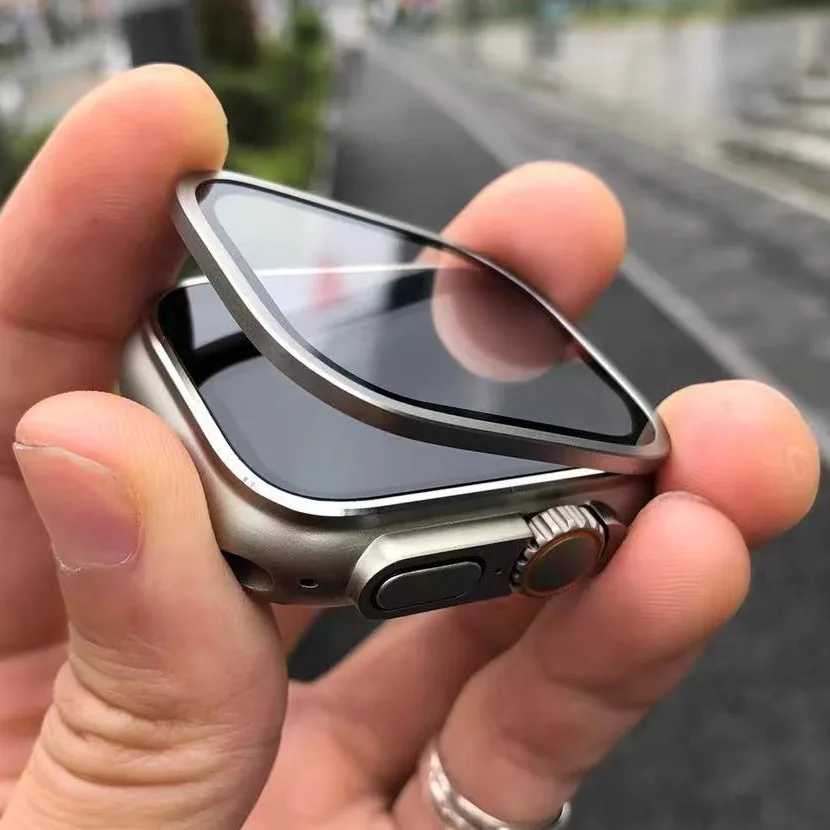 Gehard glas voor Apple Watch U - Smartwatch Watches For Men recensie en prijs
