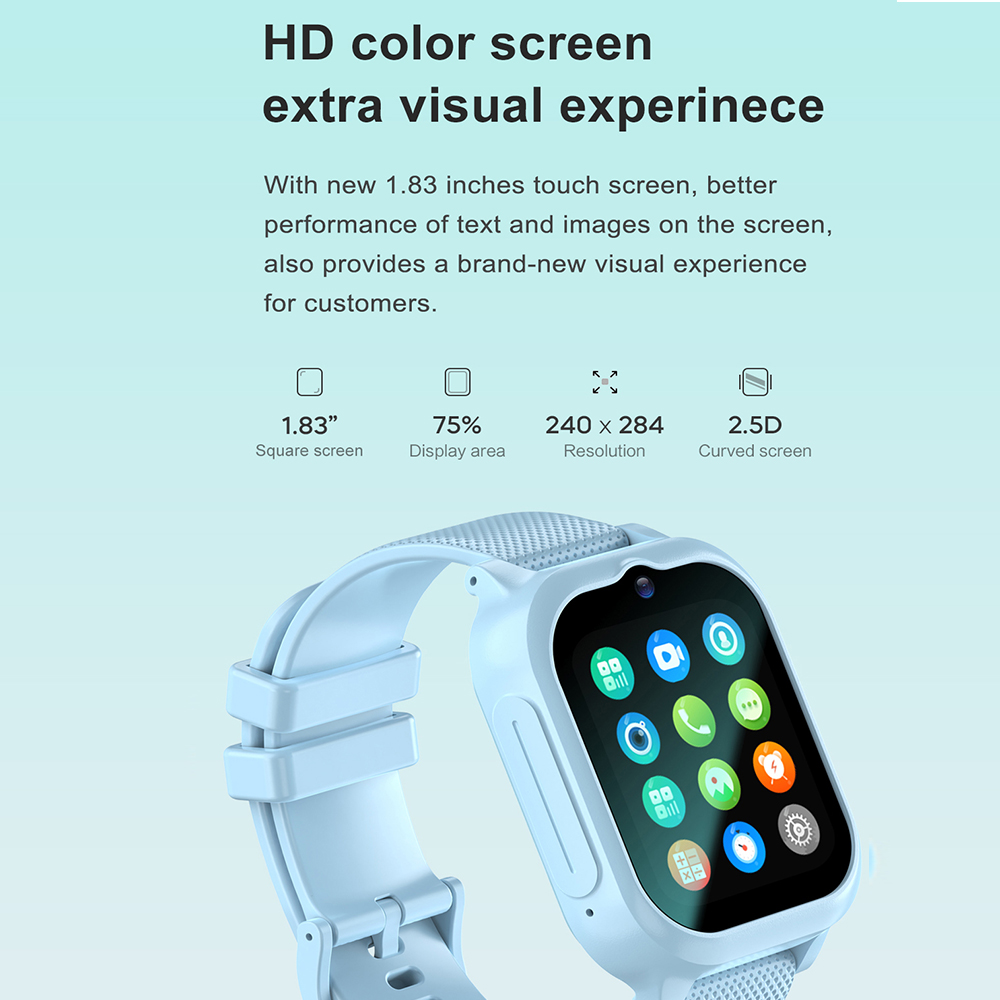Smart Watch Kinderen 4G GPS WI - Smartwatch Watches Gift For Girls recensie en prijs