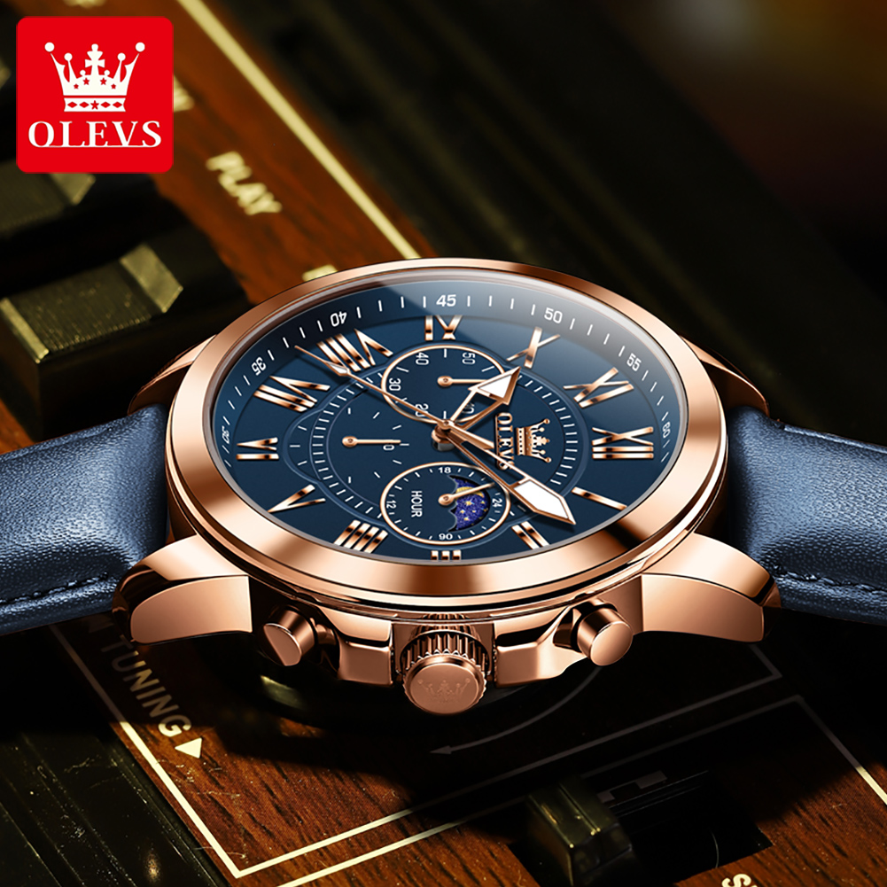 OLEVS 3632 Herenhorloge Multif - Smartwatch Branded Watches For Men recensie en prijs