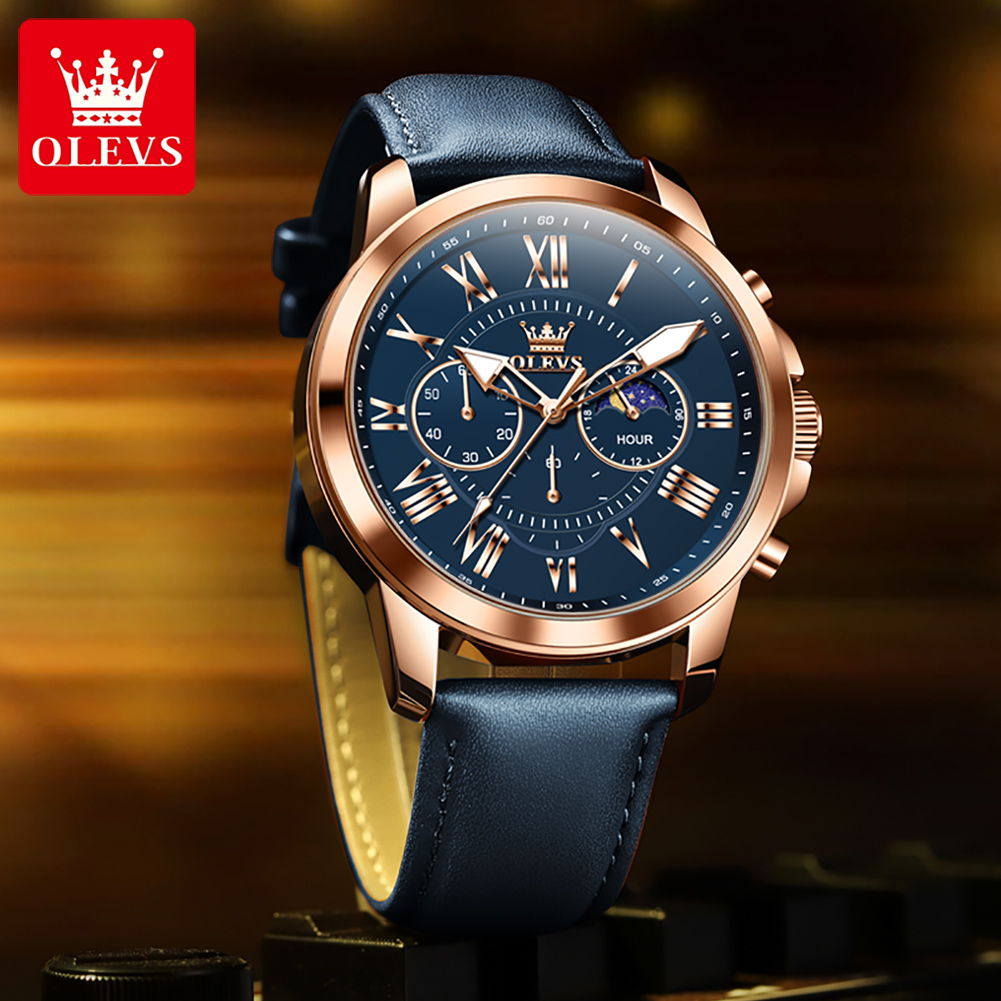 OLEVS 3632 Herenhorloge Multif - Smartwatch Branded Watches For Men recensie en prijs