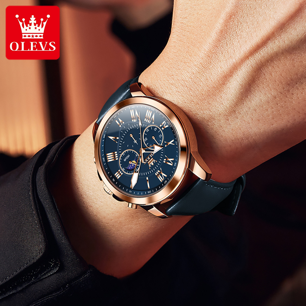 OLEVS 3632 Herenhorloge Multif - Smartwatch Branded Watches For Men recensie en prijs