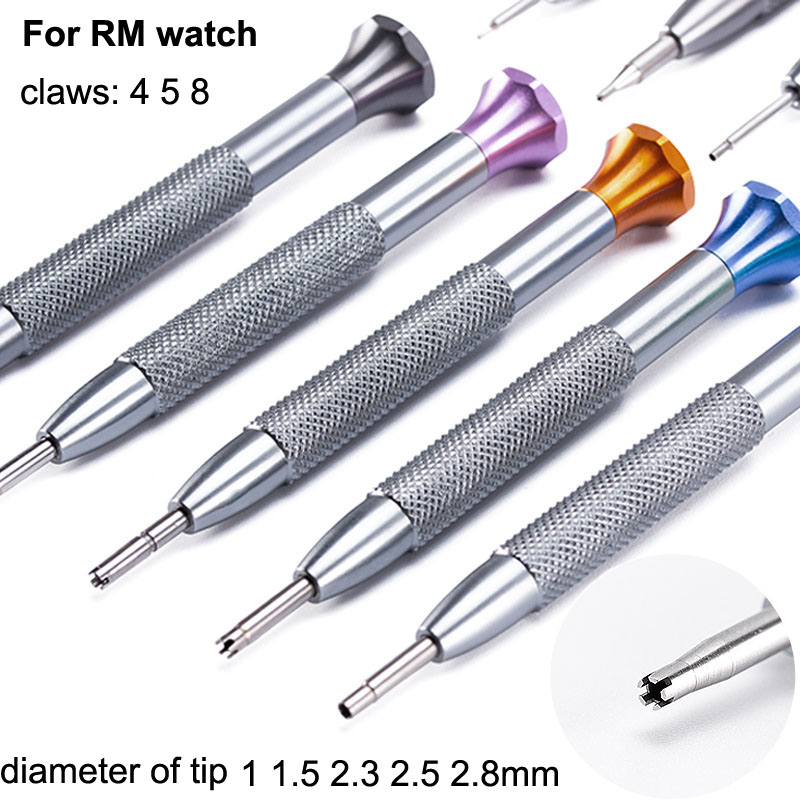 1 1,5 2,3 2,5 2,8 mm schroeven - Watchmaker Screwdriver recensie en prijs