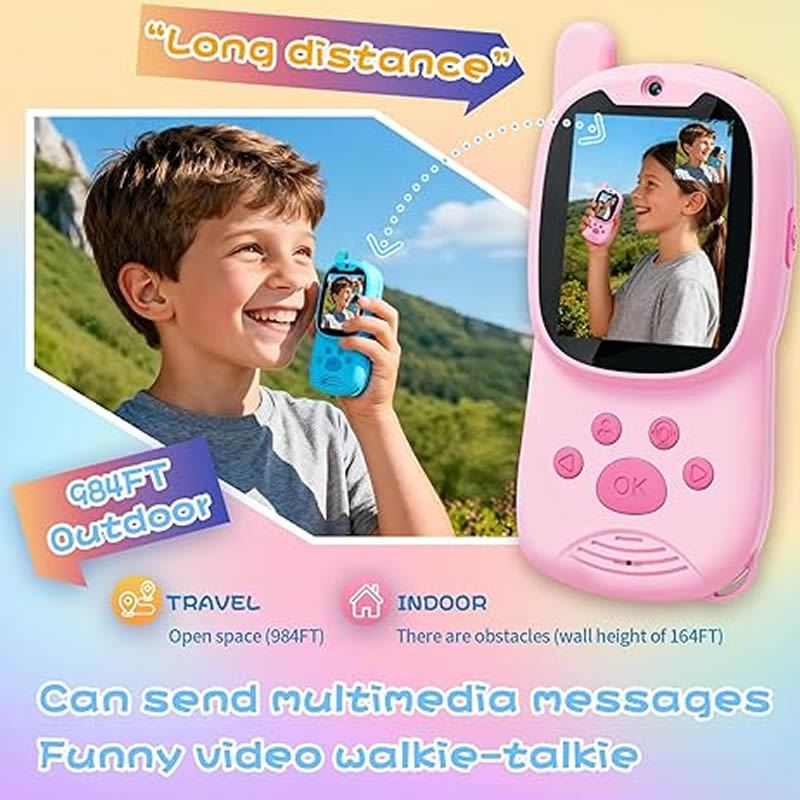 Walkie-talkies Schattig 2-pack - Smartwatch Watches Gift For Girls recensie en prijs