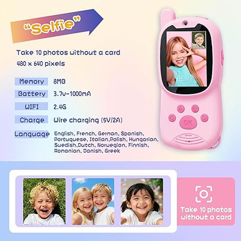 Walkie-talkies Schattig 2-pack - Smartwatch Watches Gift For Girls recensie en prijs