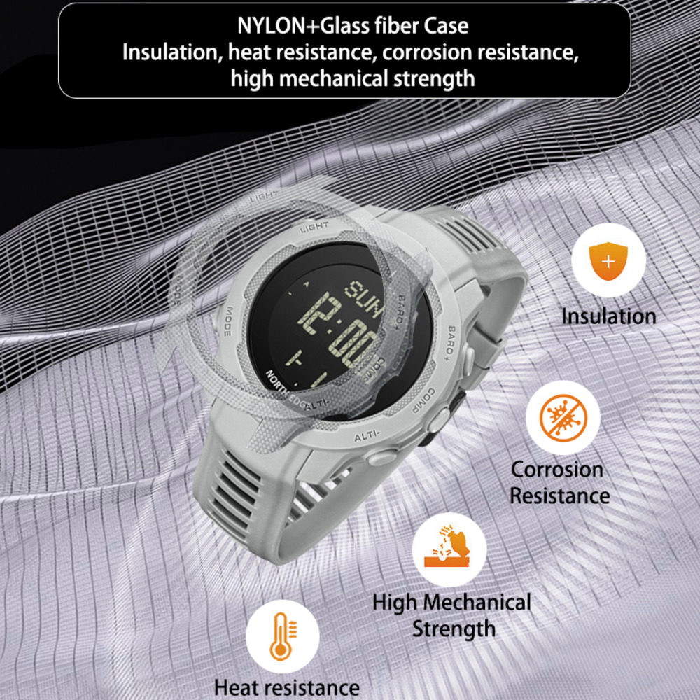 NORTH EDGE VERTICO Herenhorlog - Altimeter Compass Watch recensie en prijs