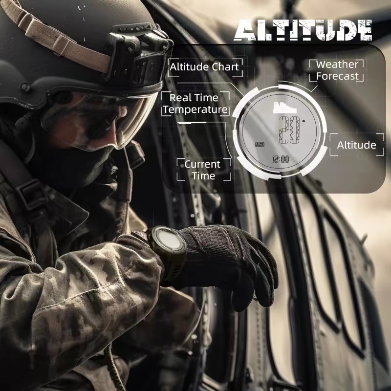 NORTH EDGE VERTICO Herenhorlog - Altimeter Compass Watch recensie en prijs