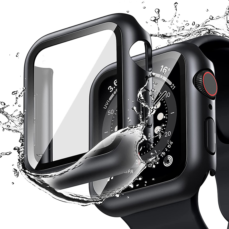 Gehard glas + cover voor Apple - Iwatch Smartwatch Series 7 recensie en prijs