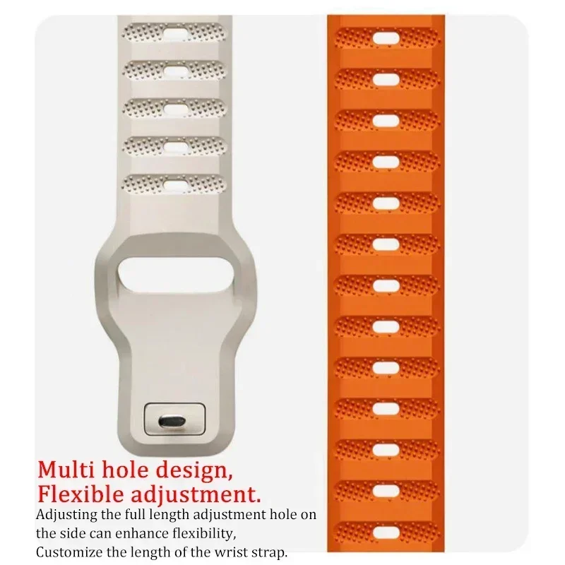 Sport 22 mm siliconen band voo - Smartwatch Nothing Watches recensie en prijs