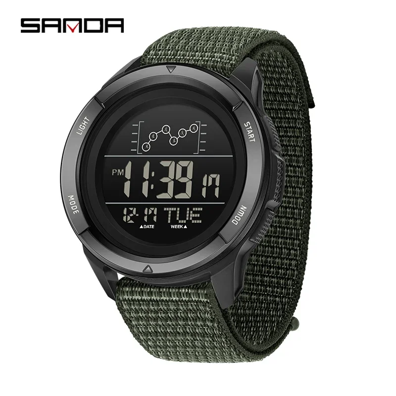 SANDA 2198 Heren LED digitaal  - Tide Watch Surf recensie en prijs