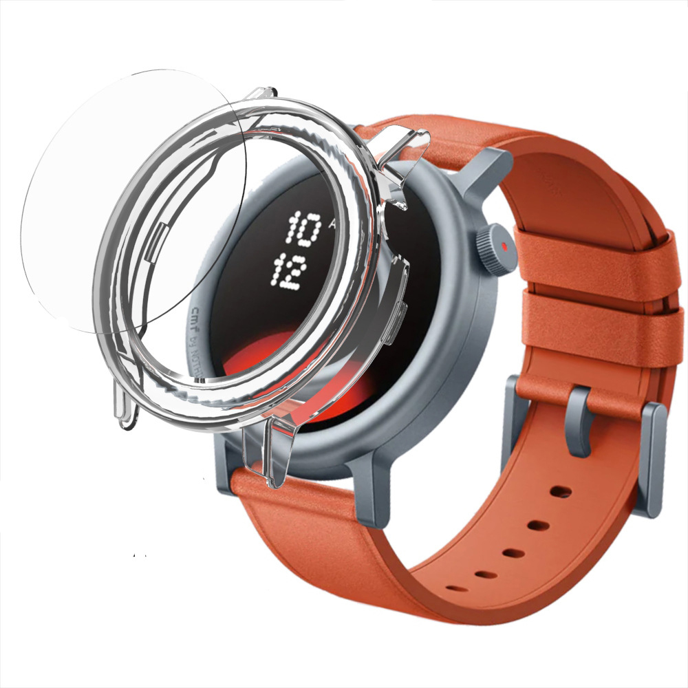 Hard Edge Shell Glass Screen P - Smartwatch Nothing Watches recensie en prijs