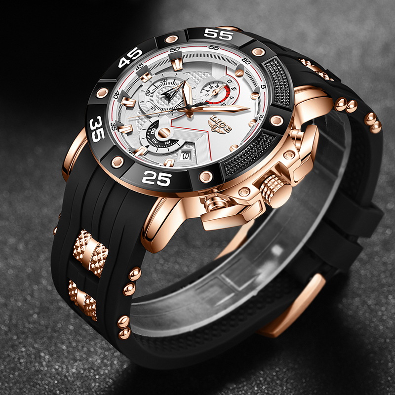 LIGE quartz Topmerk luxe horlo - Smartwatch Branded Watches For Men recensie en prijs