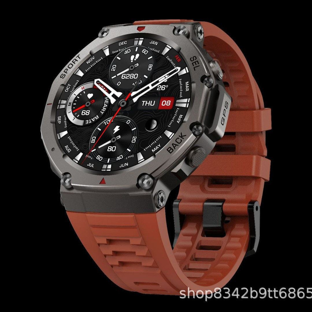 DM58 Smartwatch, AMOLED-scherm - Altimeter Compass Watch recensie en prijs