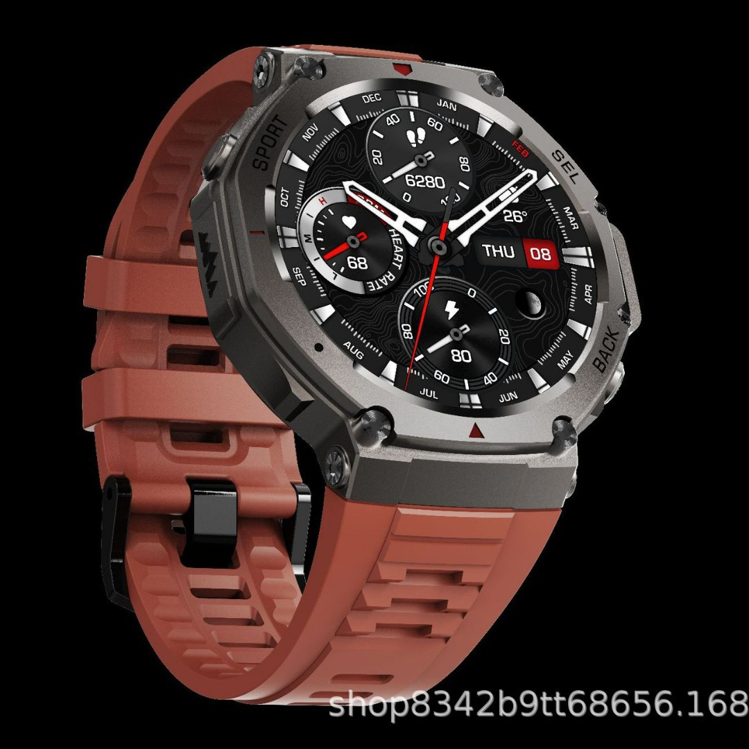DM58 Smartwatch, AMOLED-scherm - Altimeter Compass Watch recensie en prijs
