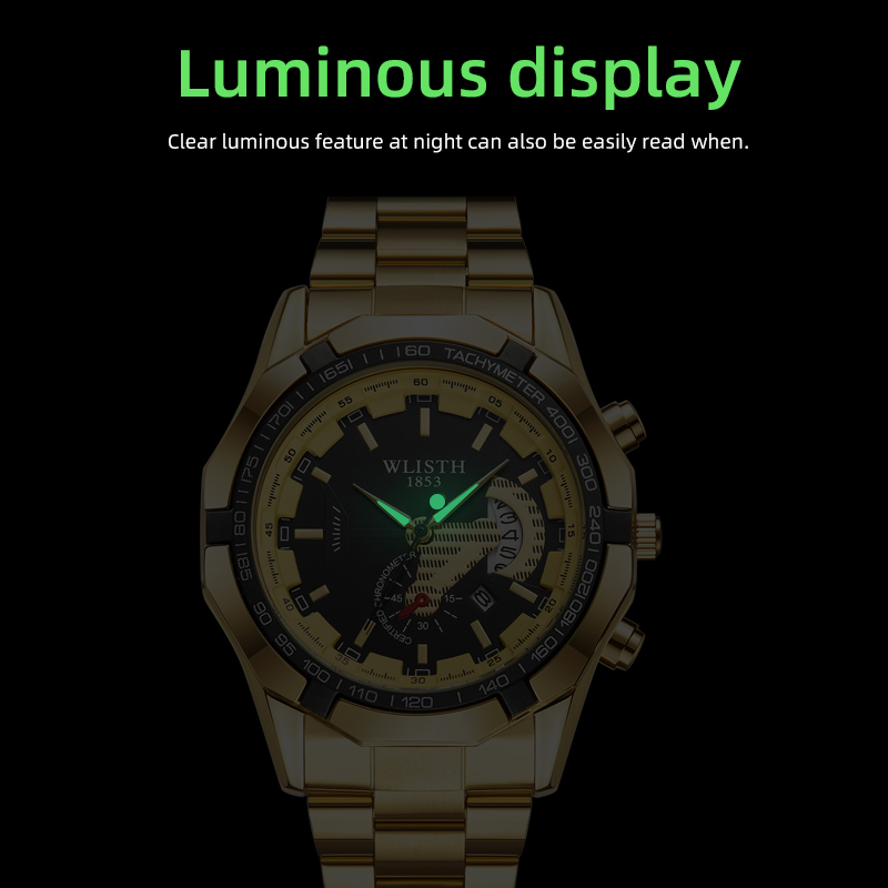Luxe merk herenhorloge waterdi - Smartwatch Luxury Watches For Men recensie en prijs