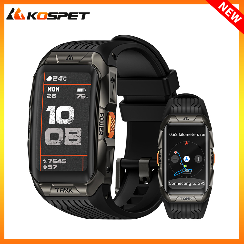 2025 KOSPET TANK X2 Ultra Smar - Altimeter Compass Watch recensie en prijs