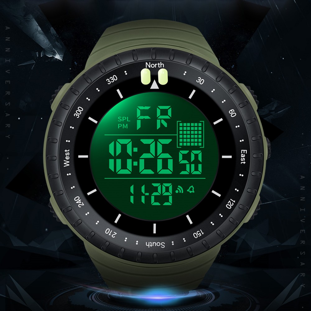 Synoke Outdoor Militair Digita - Tide Watch Surf recensie en prijs