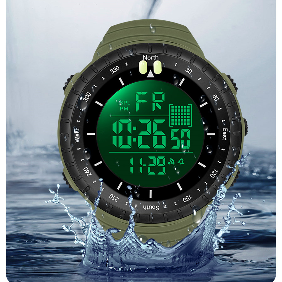 Synoke Outdoor Militair Digita - Tide Watch Surf recensie en prijs