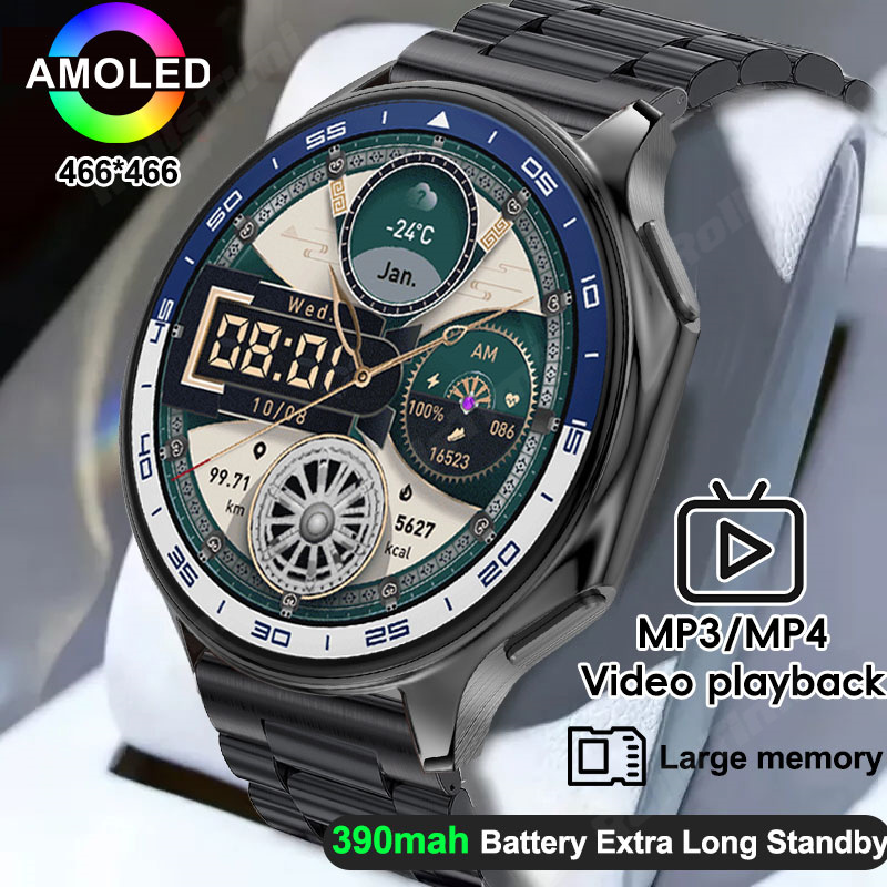 1.43 AMOLED Smart Horloge 3D S - Timex Watches Smartwatch recensie en prijs